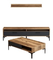 Living Trendy Istanbul Walnut/Anthracit/Black GTR001265 imaginea #2 — magazin online Desire.md