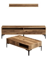 Гостиная Trendy Istanbul Walnut/Black GTR001264 фото №2 — интернет-магазин Desire.md