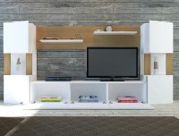 Living Trendy Lore White/Teak 260x60x35cm GTR006458