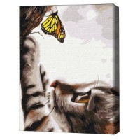 Картина по номерам Brushme В поисках друга 30x40cm (RBS52667FC)