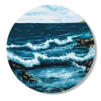 Картина по номерам Brushme Волны океана d=30cm (RC00050MFC)