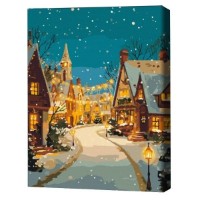 Картина по номерам Brushme Звон Рождества 40x50cm (BS54516)