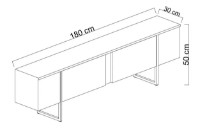 Living Trendy Luxe Travertin/Gold GTR006323 imaginea #2 — magazin online Desire.md