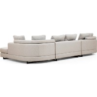 Угловой диван Trendy Padova Light Grey 385x200x70cm GTR003672 фото №5 — интернет-магазин Desire.md