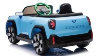Mașinuța electrica Jiajia Mini Cooper Light Blue (JE1688) imaginea #4 — magazin online Desire.md