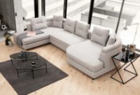 Угловой диван Trendy Padova Light Grey L 385x200x70cm GTR003502 фото №2 — интернет-магазин Desire.md