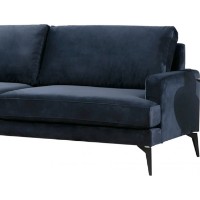 Угловой диван Trendy Papira Chl+3R Navy Blue L 283x180x88cm GTR003465 фото №3 — интернет-магазин Desire.md
