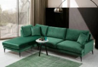 Canapea de colț Trendy Papira CHL+3R Green 283x180x88cm GTR003611 imaginea #2 — magazin online Desire.md