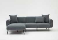 Canapea de colț Trendy Partea Anthracit L 252x158x77cm GTR003512 imaginea #2 — magazin online Desire.md