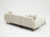 Canapea de colț Trendy Partea Cream L 252x158x77cm GTR003513 imaginea #3 — magazin online Desire.md