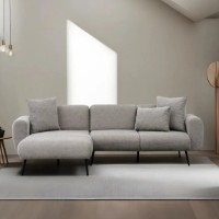 Угловой диван Trendy Partea Light Grey L 252x158x77cm GTR003514