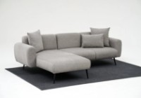 Canapea de colț Trendy Partea Light Grey L 252x158x77cm GTR003514 imaginea #3 — magazin online Desire.md