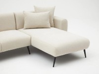 Canapea de colț Trendy Partea Cream R 252x158x77cm GTR003587 imaginea #5 — magazin online Desire.md