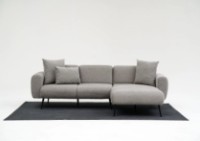 Угловой диван Trendy Partea Light Grey R 252x158x77cm GTR003588 фото №2 — интернет-магазин Desire.md