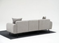 Угловой диван Trendy Partea Light Grey R 252x158x77cm GTR003588 фото №6 — интернет-магазин Desire.md