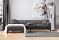 Canapea de colț Trendy Petra Anthracit L 250x145x69cm GTR003451 imaginea #1 — magazin online Desire.md