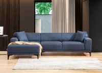 Canapea de colț Trendy Petra Blue L 250x145x69cm GTR003452