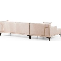 Canapea de colț Trendy Petra White L 250x145x69cm GTR003455 imaginea #4 — magazin online Desire.md