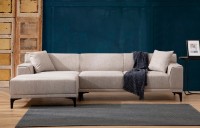 Canapea de colț Trendy Petra White L 250x145x69cm GTR003455 imaginea #1 — magazin online Desire.md