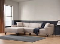 Canapea de colț Trendy Petra White L 250x145x69cm GTR003455 imaginea #2 — magazin online Desire.md