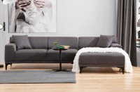 Canapea de colț Trendy Petra Anthracit R 250x145x69cm GTR003529