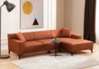 Canapea de colț Trendy Petra Orange R 250x145x69cm GTR003532 imaginea #2 — magazin online Desire.md