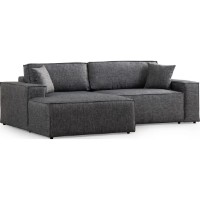 Canapea de colț Trendy Pirlo Dark Grey L 260x170x78cm GTR003335 imaginea #6 — magazin online Desire.md