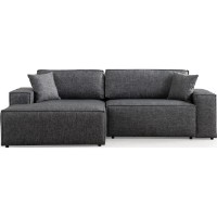 Canapea de colț Trendy Pirlo Dark Grey L 260x170x78cm GTR003335 imaginea #8 — magazin online Desire.md