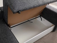 Canapea de colț Trendy Pirlo Dark Grey L 260x170x78cm GTR003335 imaginea #2 — magazin online Desire.md