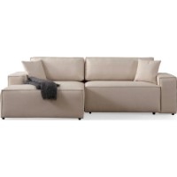 Угловой диван Trendy Pirlo Ecru L 260x170x78cm GTR003336 фото №4 — интернет-магазин Desire.md