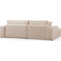 Угловой диван Trendy Pirlo Ecru L 260x170x78cm GTR003336 фото №5 — интернет-магазин Desire.md