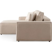 Угловой диван Trendy Pirlo Ecru L 260x170x78cm GTR003336 фото №6 — интернет-магазин Desire.md