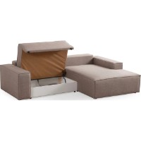 Угловой диван Trendy Pirlo Brown R 260x170x78cm GTR003388 фото №5 — интернет-магазин Desire.md