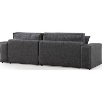 Canapea de colț Trendy Pirlo Dark Grey R 260x170x78cm GTR003389 imaginea #3 — magazin online Desire.md