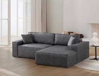 Canapea de colț Trendy Pirlo Dark Grey R 260x170x78cm GTR003389 imaginea #2 — magazin online Desire.md