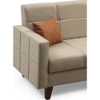 Canapea de colț Trendy Polya Beige 216x130x86cm GTR007523 imaginea #4 — magazin online Desire.md