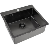 Chiuvetă de bucătărie Bohm HM 50x50-215 Nano Black