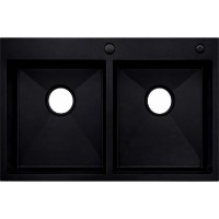 Chiuvetă de bucătărie Bohm HM 78x49D-215 Nano Black