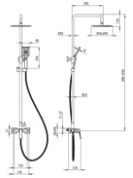 Душевой набор Deante NQL 04XM фото №2 — интернет-магазин Desire.md