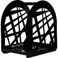 Suport pentru depozitat lemne Art Flame Bridge Black