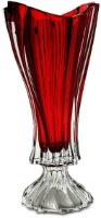 Ваза Bohemia Plantica 40cm Red