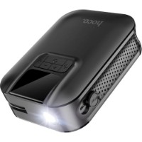 Автокомпрессор Hoco S53 Breeze Black фото №3 — интернет-магазин Desire.md