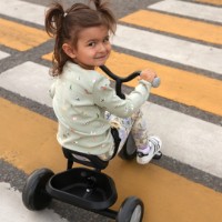 Bicicletă copii Qplay Ant Dark Grey imaginea #4 — magazin online Desire.md