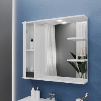 Dulap cu oglindă Bayro Positano 1000x750 L (123976) imaginea #2 — magazin online Desire.md