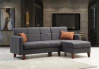 Canapea de colț Trendy Polya Dark Grey 216x130x86cm GTR007525