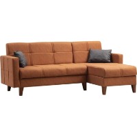 Canapea de colț Trendy Polya Tile Red 216x130x86cm GTR007524 imaginea #5 — magazin online Desire.md