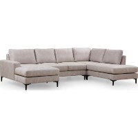 Canapea de colț Trendy Porto CHL-02-C-EOT Beige 314x200x90cm GTR003626 imaginea #7 — magazin online Desire.md