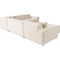 Угловой диван Trendy Puzzle Chl-02-C-2R Beige 343x262x72cm GTR003689 фото №5 — интернет-магазин Desire.md