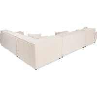 Угловой диван Trendy Puzzle Chl-02-C-2R Beige 343x262x72cm GTR003689 фото №6 — интернет-магазин Desire.md