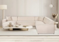 Угловой диван Trendy Puzzle Chl-02-C-2R Beige 343x262x72cm GTR003689